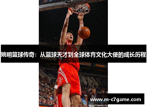 姚明篮球传奇：从篮球天才到全球体育文化大使的成长历程